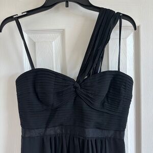 NWT Black BCBG Maxazria Jamille Long Formal Dress size 4